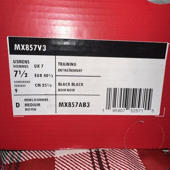 Men’s New Balance 857v3 Black Size 7.5 - Picture 2 of 5